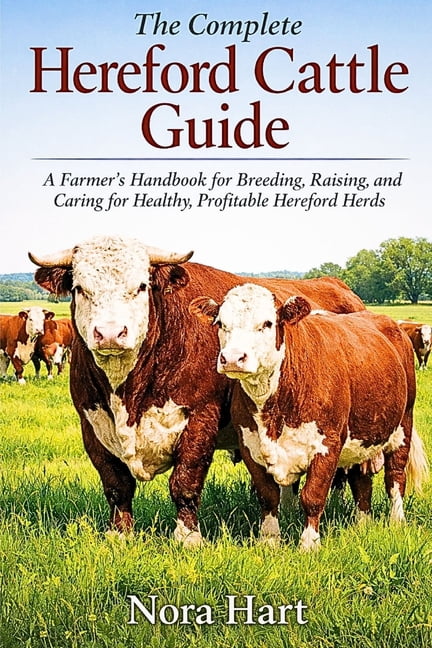The Complete Hereford Cattle Guide: A Farmer's Handbook for Breeding, Raising, and Caring for Healthy profitable Herefor, (Paperback)