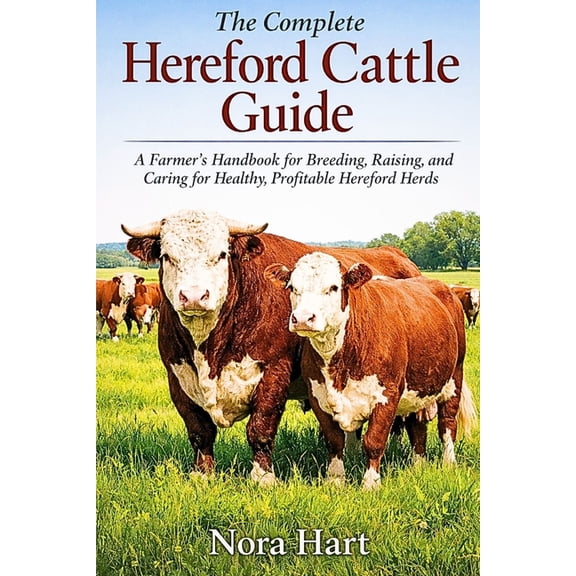 The Complete Hereford Cattle Guide: A Farmer's Handbook for Breeding, Raising, and Caring for Healthy profitable Herefor, (Paperback)
