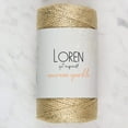 thumbnail image 1 of Loren Macrame Sparkle Hand Knitting Yarn, Golden Yellow - RM 39, 1 of 3