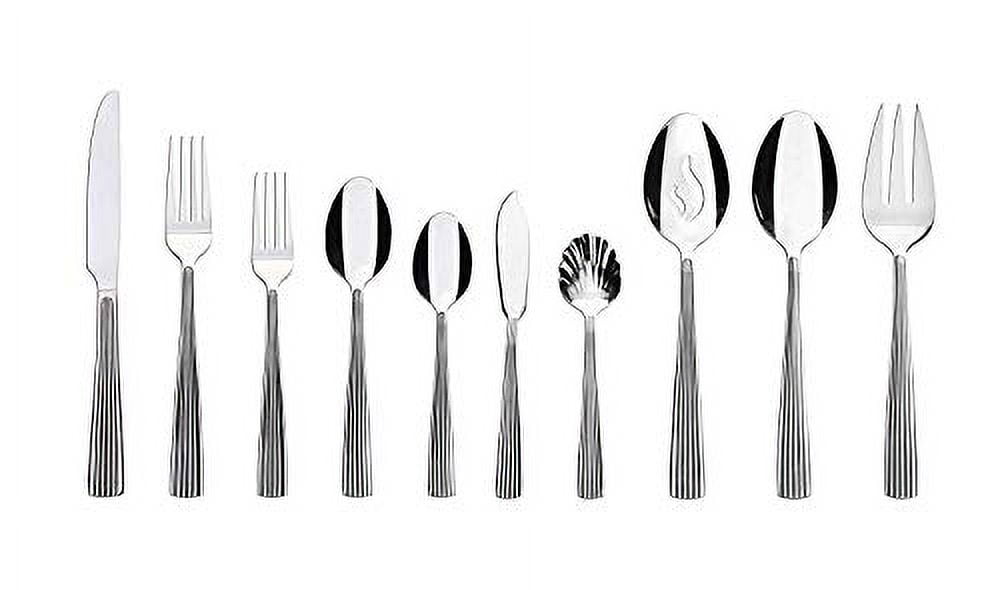 Lorena 45Piece Stainless Steel Silverware Flatware Cutlery Set
