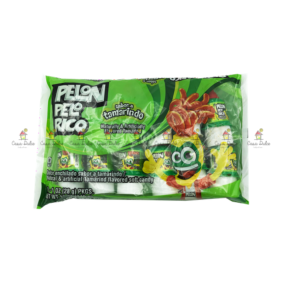 Lorena Candy Pelon Pelo Rico Soft Bag (24 Pack) 12 oz