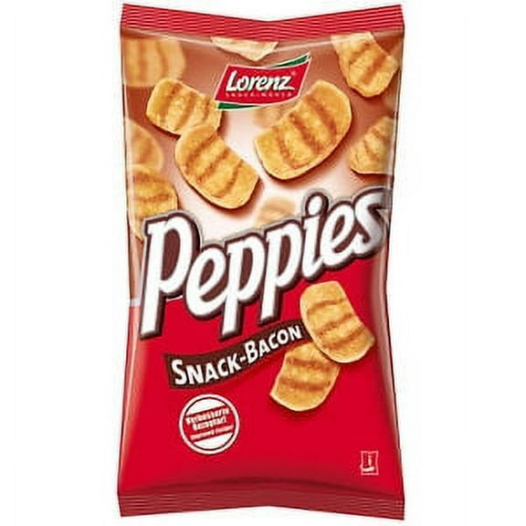 Lorenz Bahlsen PEPPIES bacon chips -Pack of 1