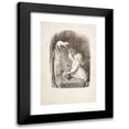 thumbnail image 1 of Lorenz Frølich 17x24 Black Modern Framed Museum Art Print Titled - Child Climbing a Chair to Reach for a Kitten (1835-1903), 1 of 5