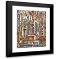 thumbnail image 1 of Lorenz Stöer 19x24 Black Modern Framed Museum Art Print Titled - Geometry and Perspective Pl 11 (1567), 1 of 5