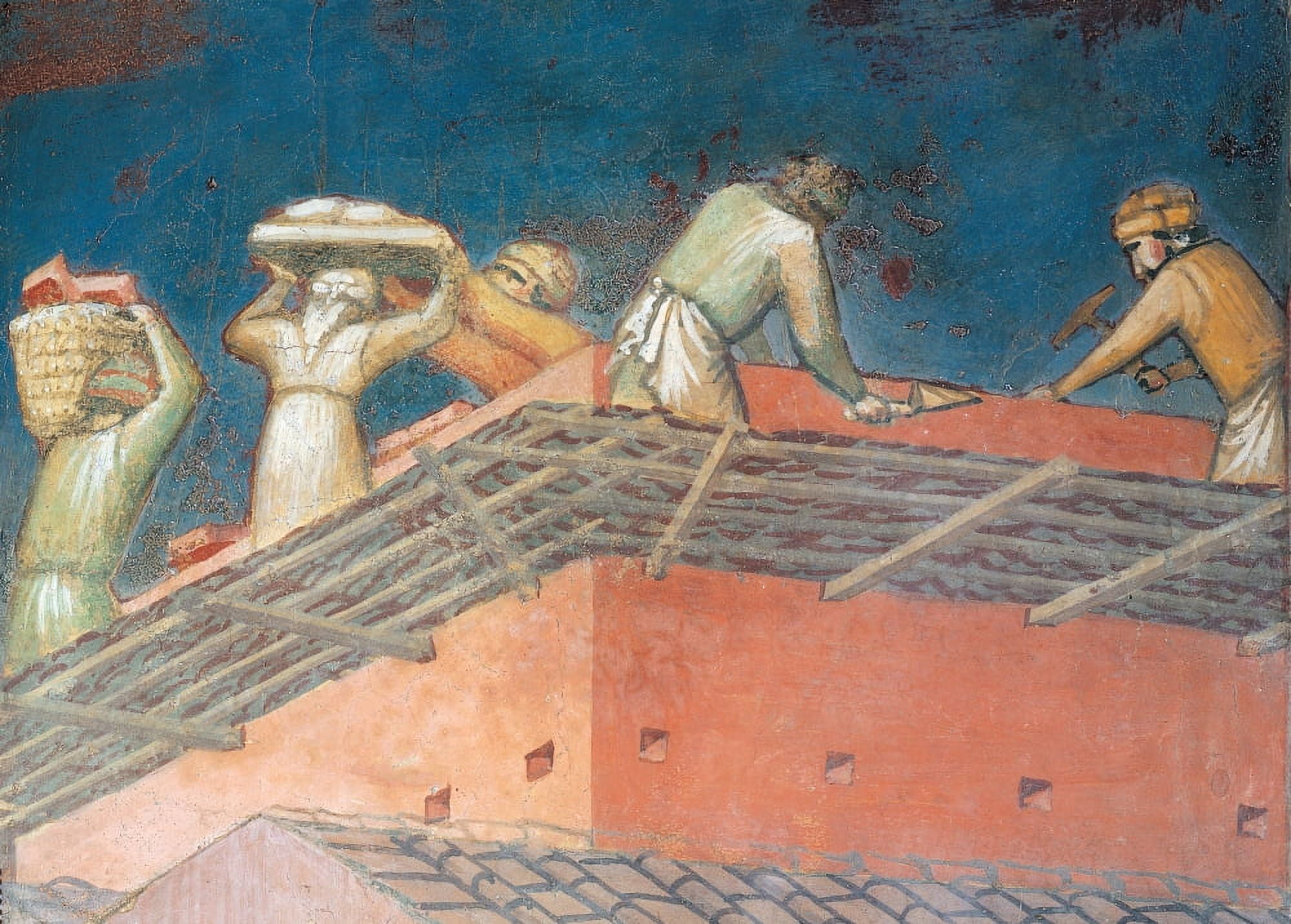 Lorenzetti Ambrogio Canvas Art - (24 x 18)