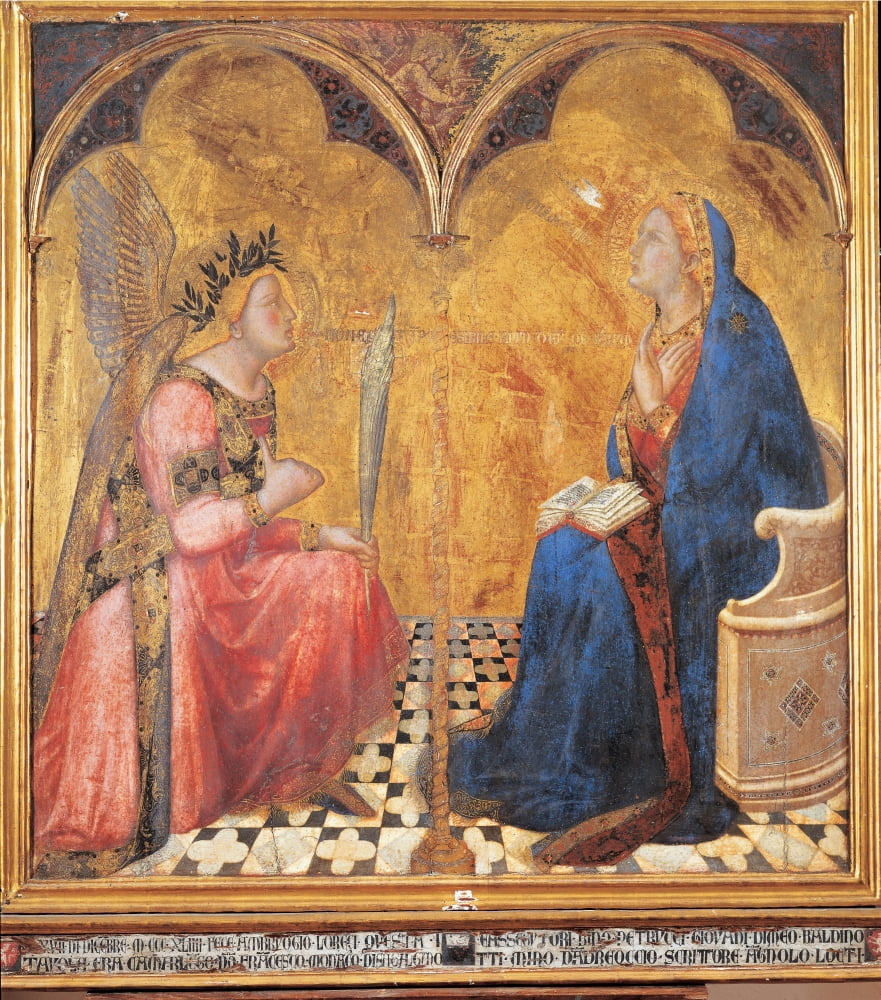 Lorenzetti Ambrogio Canvas Art - (24 x 36)