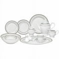 thumbnail image 1 of Lorenzo 57 Piece Porcelain Dinnerware Set, Service For 8, Porcelain, 1 of 5