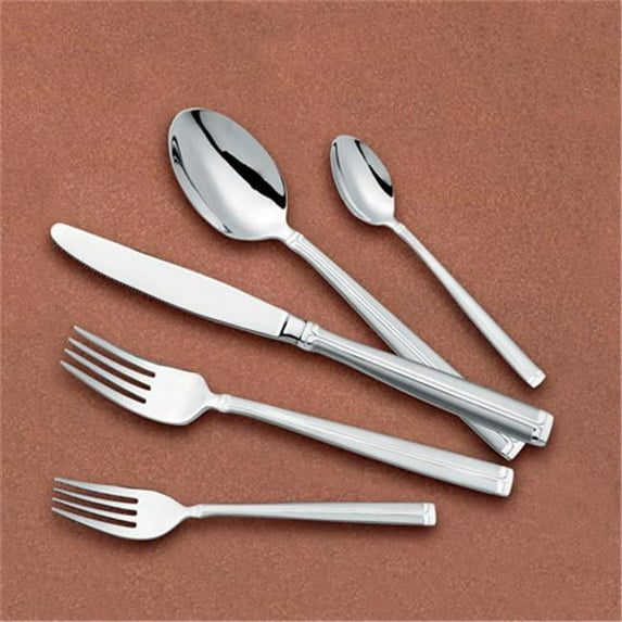 Lorenzo Import Bella-SS Bella-Ss 18-10 Stainless Steel 72 Piece Flatware Set