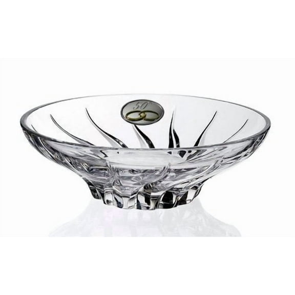 Lorenzo Imports 241070-50 RCR Trix Crystal Bowl for 50th Anniversary