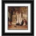 thumbnail image 1 of Lorenzo Lotto 2x Matted 20x24 Black Ornate Framed Art Print 'Altar of St. Lucia, footplate St. Lucia in prayer and the valediction of St. Lucia', 1 of 2