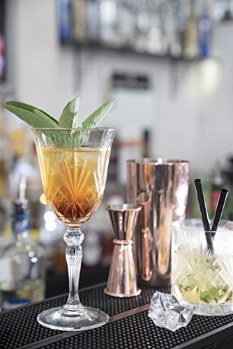 Lorren Home Trends RCR Crystal Adagio Water Glasses - Set Of 6, 7.5 Oz, Hand/Dishwasher Safe