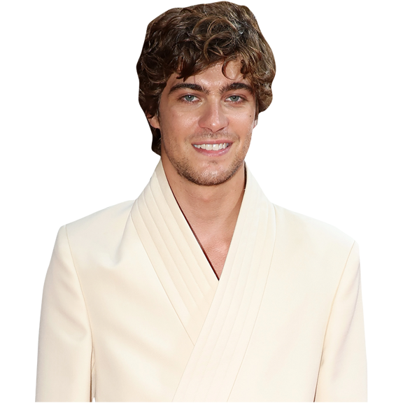 Lorenzo Zurzolo (White Outfit) Half Body Buddy Cutout