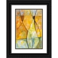 thumbnail image 1 of Loreth, Lanie 11x14 Black Ornate Wood Framed with Double Matting Museum Art Print Titled - Lyrical I, 1 of 4