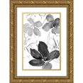 thumbnail image 1 of Loreth, Lanie 11x14 Gold Ornate Wood Framed with Double Matting Museum Art Print Titled - Into Summer Black And White II, 1 of 4