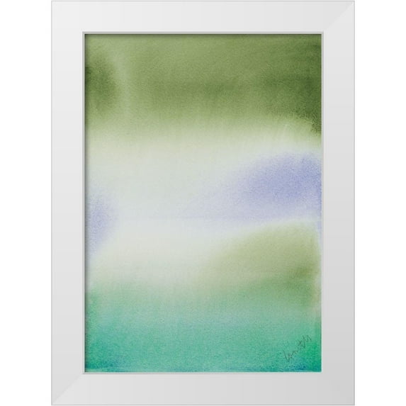 Loreth, Lanie 11x14 White Modern Wood Framed Museum Art Print Titled - Beach Front II