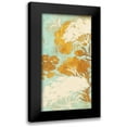 thumbnail image 1 of Loreth, Lanie 11x18 Black Modern Framed Museum Art Print Titled - Among the Flowers Gold II, 1 of 5