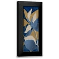 thumbnail image 1 of Loreth, Lanie 11x24 Black Modern Framed Museum Art Print Titled - Sur Indigo II, 1 of 5