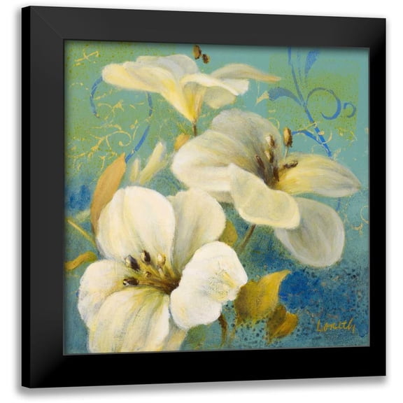 Loreth, Lanie 12x12 Black Modern Framed Museum Art Print Titled - Bahama Breeze II