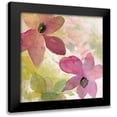 thumbnail image 1 of Loreth, Lanie 12x12 Black Modern Framed Museum Art Print Titled - Beautiful and Peace Orchid I, 1 of 5