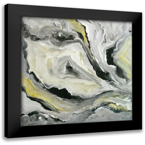 Loreth, Lanie 12x12 Black Modern Framed Museum Art Print Titled - Crystal Perception