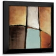 thumbnail image 1 of Loreth, Lanie 12x12 Black Modern Framed Museum Art Print Titled - Golden Insight I, 1 of 5
