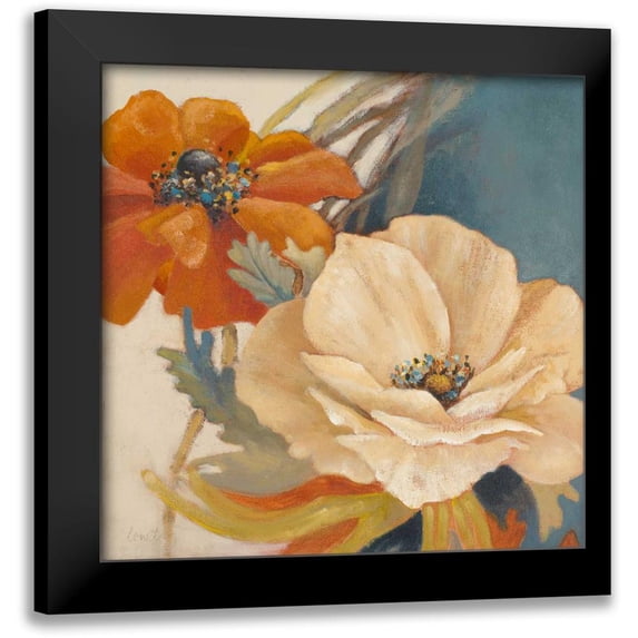 Loreth, Lanie 12x12 Black Modern Framed Museum Art Print Titled - In Full Bloom