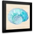 thumbnail image 1 of Loreth, Lanie 12x12 Black Modern Framed Museum Art Print Titled - Watercolor Shell and Sand II, 1 of 5