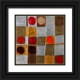 thumbnail image 1 of Loreth, Lanie 12x12 Black Ornate Wood Framed with Double Matting Museum Art Print Titled - Wine and Rouges II, 1 of 4