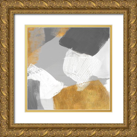 Loreth, Lanie 12x12 Gold Ornate Wood Framed with Double Matting Museum Art Print Titled - Coordinating Colors II