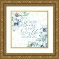 thumbnail image 1 of Loreth, Lanie 12x12 Gold Ornate Wood Framed with Double Matting Museum Art Print Titled - See the Beauty, 1 of 4
