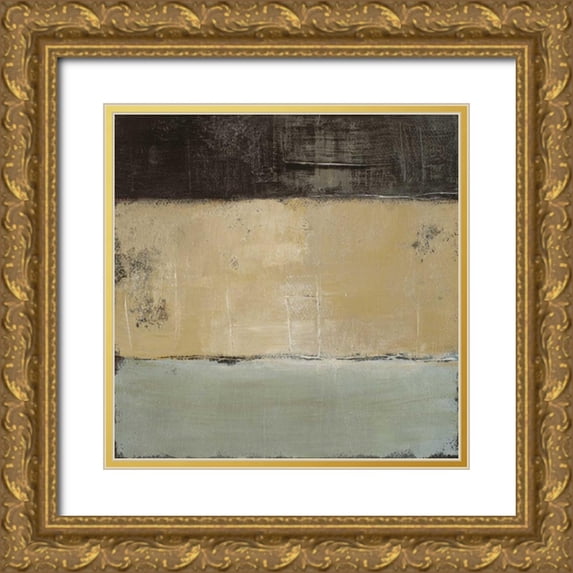 Loreth, Lanie 12x12 Gold Ornate Wood Framed with Double Matting Museum Art Print Titled - To the Edge and Beyond I