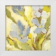 thumbnail image 1 of Loreth, Lanie 12x12 White Modern Wood Framed Museum Art Print Titled - Begonia Bleu I, 1 of 4