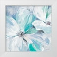 thumbnail image 1 of Loreth, Lanie 12x12 White Modern Wood Framed Museum Art Print Titled - Blue Flower Song I, 1 of 4