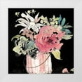 thumbnail image 1 of Loreth, Lanie 12x12 White Modern Wood Framed Museum Art Print Titled - Flower Burst on Black I, 1 of 4
