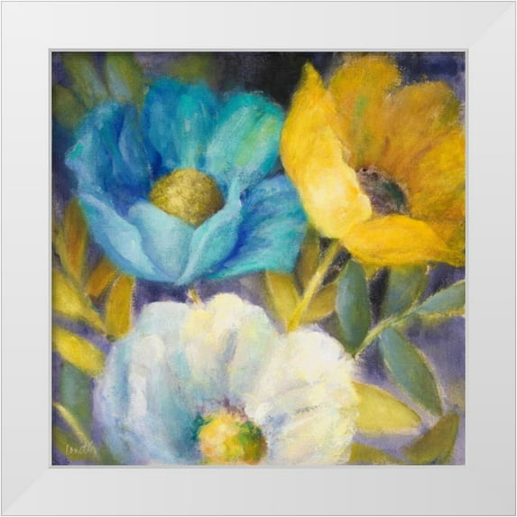 Loreth, Lanie 12x12 White Modern Wood Framed Museum Art Print Titled - Spring Arrival
