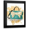 thumbnail image 1 of Loreth, Lanie 12x14 Black Modern Framed Museum Art Print Titled - Glam Purse, 1 of 5