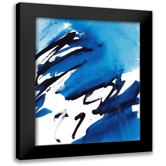 Loreth, Lanie 12x14 Black Modern Framed Museum Art Print Titled - No Time Like the Present I