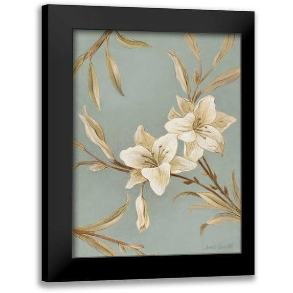 Loreth, Lanie 12x14 Black Modern Framed Museum Art Print Titled - Serene Beauty II