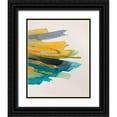 thumbnail image 1 of Loreth, Lanie 12x14 Black Ornate Wood Framed with Double Matting Museum Art Print Titled - Amber Gold Vertical II, 1 of 4