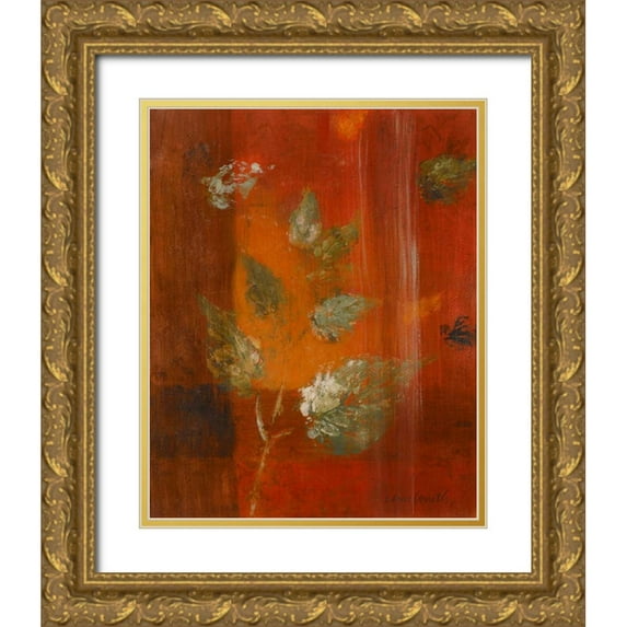 Loreth, Lanie 12x14 Gold Ornate Wood Framed with Double Matting Museum Art Print Titled - Into Autumn II