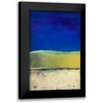 thumbnail image 1 of Loreth, Lanie 13x18 Black Modern Framed Museum Art Print Titled - Blue Lagoon II, 1 of 5