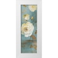 thumbnail image 1 of Loreth, Lanie 13x32 White Modern Wood Framed Museum Art Print Titled - Late Summer Roses, 1 of 4