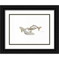 thumbnail image 1 of Loreth, Lanie 14x11 Black Ornate Wood Framed with Double Matting Museum Art Print Titled - Watercolor Kitten Heels II, 1 of 4