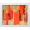 thumbnail image 1 of Loreth, Lanie 14x12 White Modern Wood Framed Museum Art Print Titled - Red Sonata II, 1 of 4