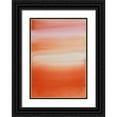 thumbnail image 1 of Loreth, Lanie 14x18 Black Ornate Wood Framed with Double Matting Museum Art Print Titled - Ocean Dusk II, 1 of 4