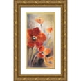 thumbnail image 1 of Loreth, Lanie 14x24 Gold Ornate Wood Framed with Double Matting Museum Art Print Titled - Secret Garden I, 1 of 4