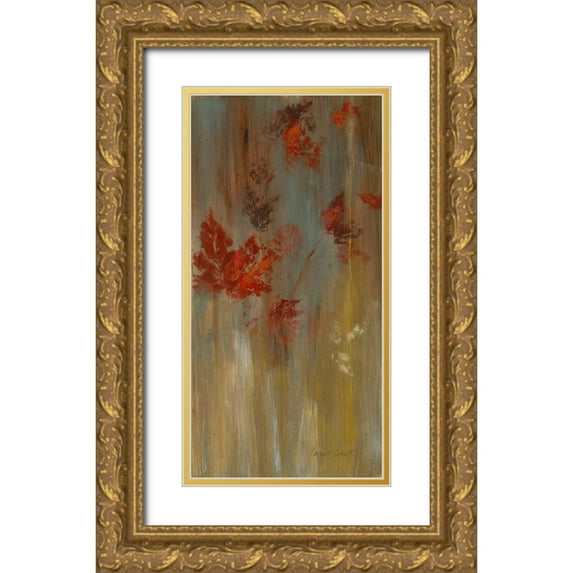 Loreth, Lanie 14x24 Gold Ornate Wood Framed with Double Matting Museum Art Print Titled - Tranquil Landscape III