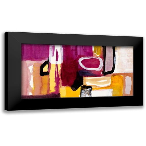 Loreth, Lanie 14x9 Black Modern Framed Museum Art Print Titled - Catching The Tempo
