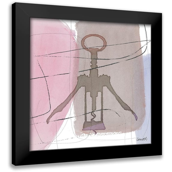 Loreth, Lanie 15x15 Black Modern Framed Museum Art Print Titled - Bottle Opener I