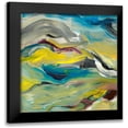 thumbnail image 1 of Loreth, Lanie 15x15 Black Modern Framed Museum Art Print Titled - Color of Cadence Square II, 1 of 5